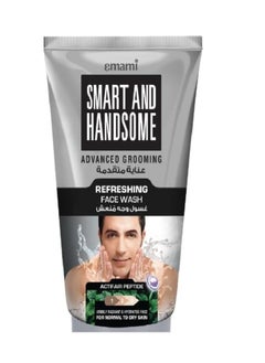 emami Emami Smart & Handsome Refreshing Face Wash 100gm  | Face Wash for Men | Refreshing Face Wash 