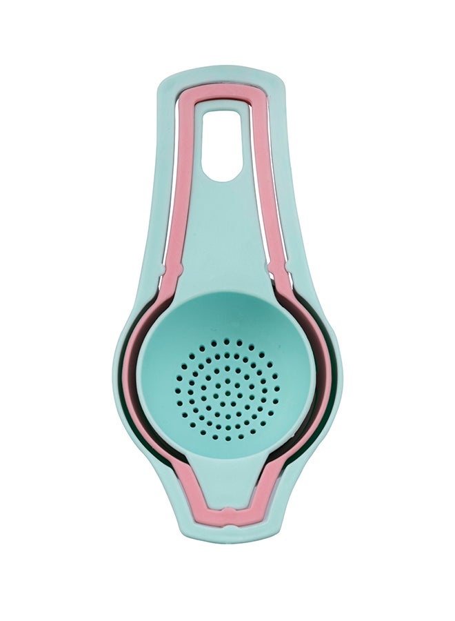 Royalford 3-In-1 Tool Set Includes Strainer, Egg-Separator And Funnel Multicolor - Image 1