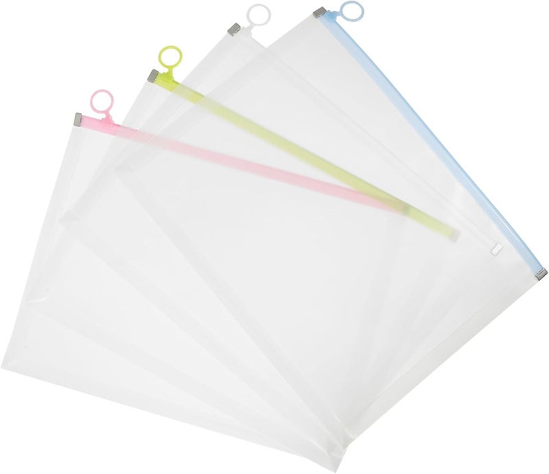Durable versatile substance 4pcs A4 Plastic File Document Folders, Matte Frosted Large Capacity File Holders with Colored Edges, Document Organizers for Office and School Use Global flexible assemble picks Locally packed stock Storage transit efficiency build Practical build Varied global sizing picks Versatile application Elegant practical design Simple multi-feature practical build Instant order available stock All-round well-engineered practical build All condition resistant crafted quality Market diverse application fit Repeated use friendly design KSA market popular practical build Globally popular elegant design Freeze crack proof Multi-purpose Classic modern blend design Light & sturdy Systematic nationwide ship Ready post purchase fulfill Fast warehouse picking Global versatile design Transparent body - Image 1