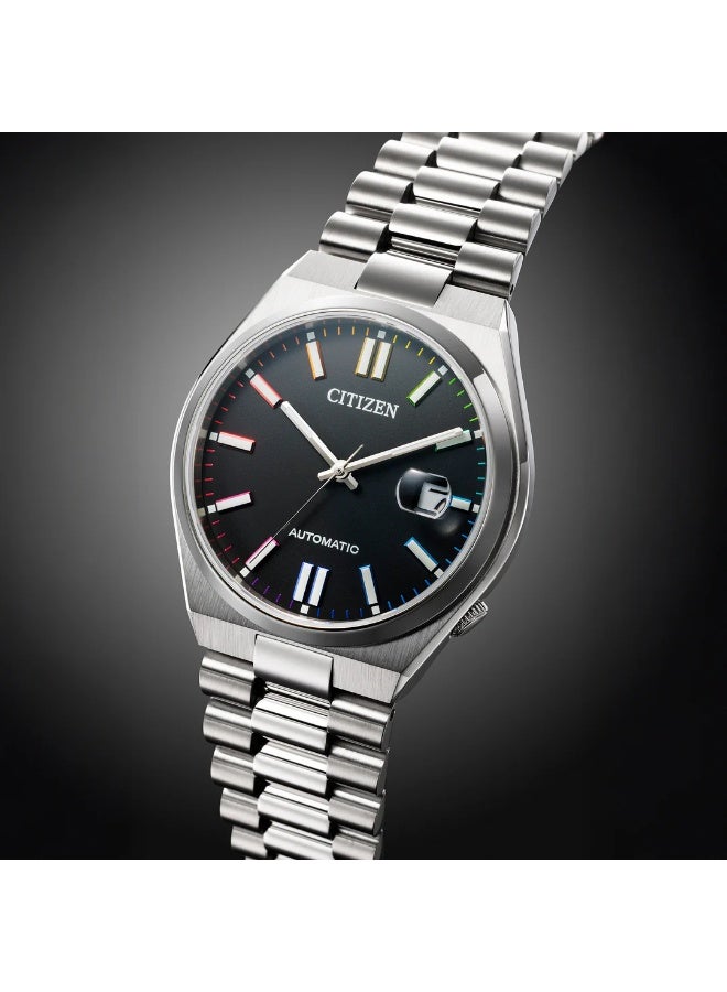 Citizen Tsuyosa NJ0151-53E Automatic Men's Watch 40mm Stainless Steel Black Dial Sapphire Crystal 50M - Image 2