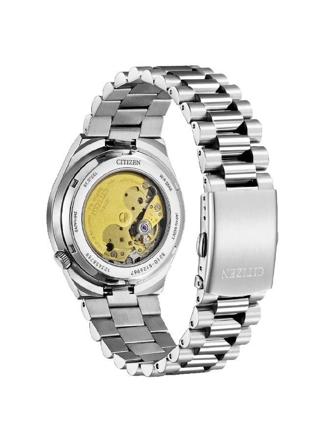 Citizen Tsuyosa NJ0151-53E Automatic Men's Watch 40mm Stainless Steel Black Dial Sapphire Crystal 50M - Image 3