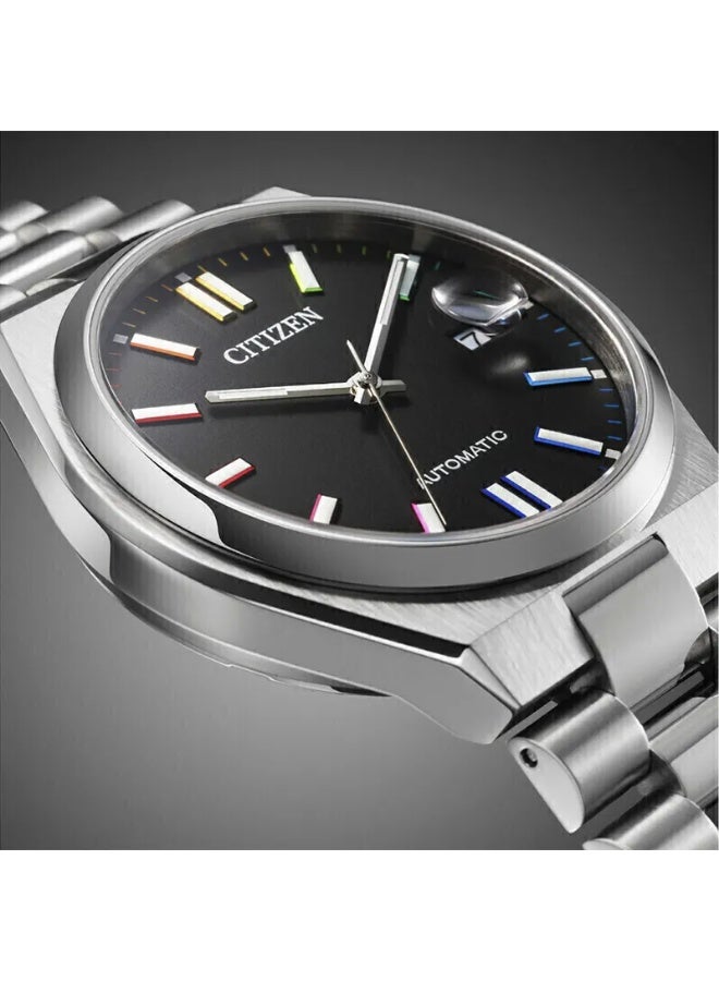 Citizen Tsuyosa NJ0151-53E Automatic Men's Watch 40mm Stainless Steel Black Dial Sapphire Crystal 50M - Image 5
