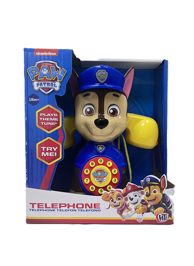 nickelodeon Paw Patrol Chase Toy Telephone | Perfect for imaginative play | Gift Ideal for ages 18 months  - Image 4