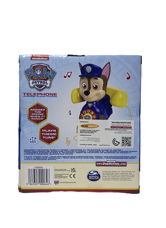 nickelodeon Paw Patrol Chase Toy Telephone | Perfect for imaginative play | Gift Ideal for ages 18 months  - Image 5