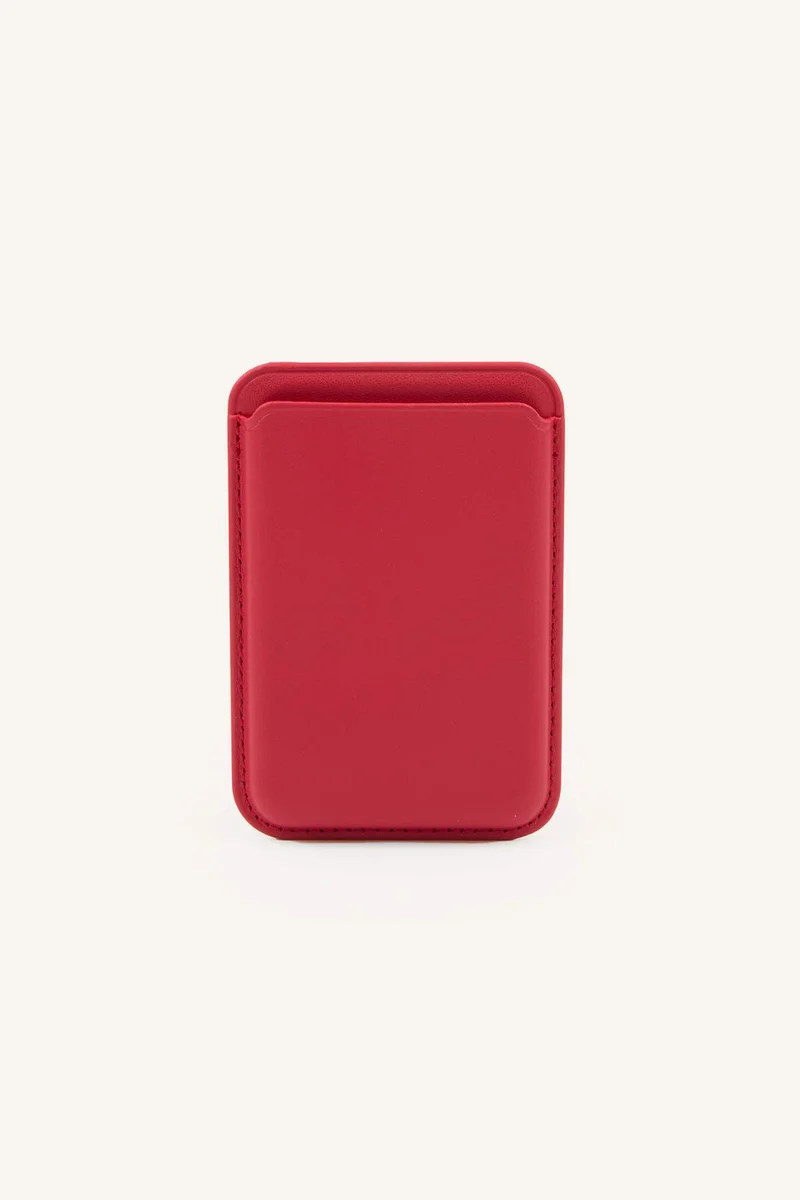 Man Faux Leather Business Card Wallet