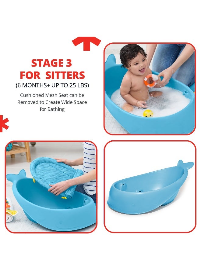 Skip Hop Moby Smart Sling 3 - Stage Tub - Blue - Image 4