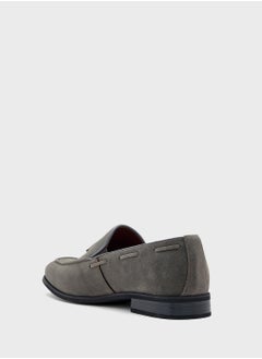 Robert Wood Tassel Detail Suede Loafers  - Image 2