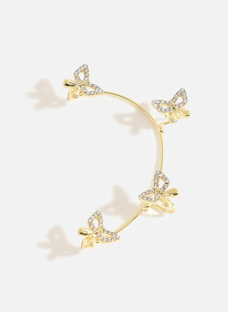 SOHI Party Artificial Cuff Earring Jewellery