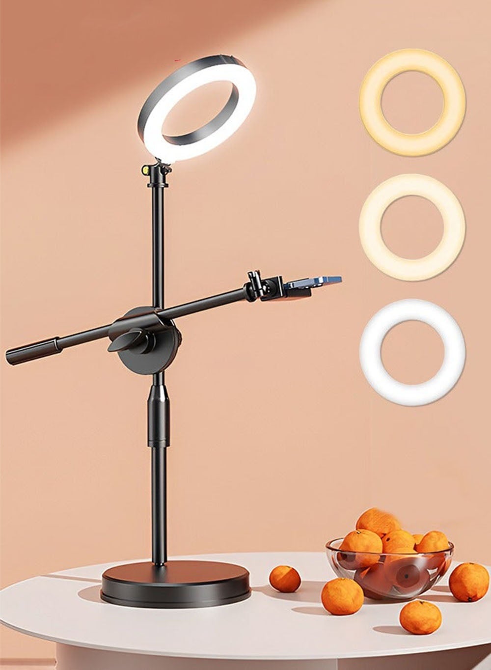 arabest Arabest Selfie Ring Light With Stand And Phone Holder 16 inch ZF2E50E7700F02774D44FZ