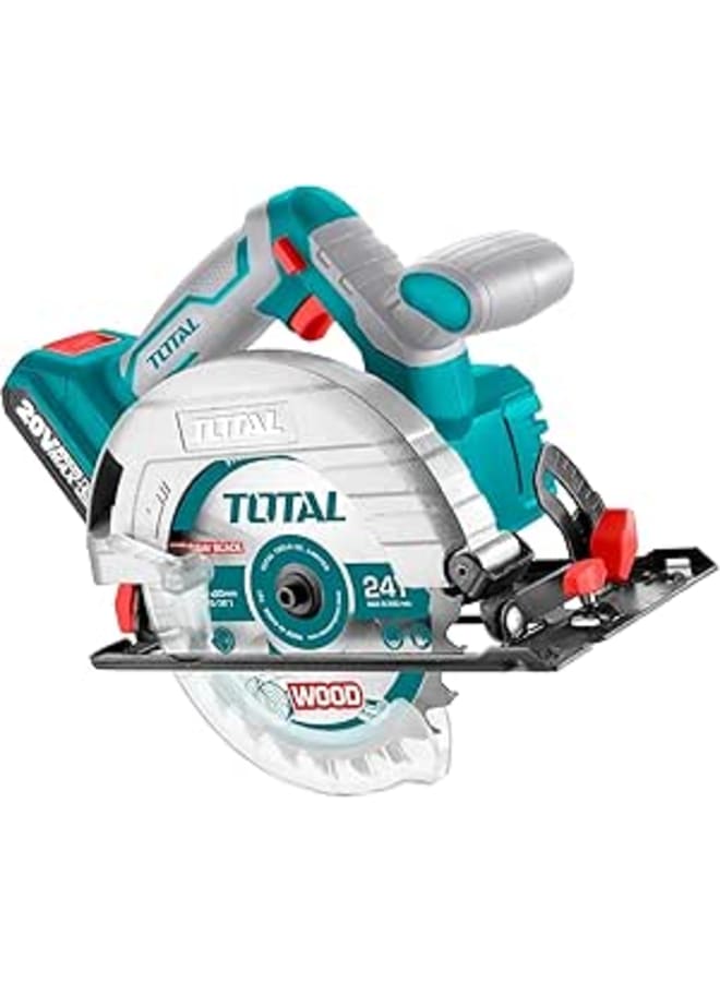 Total TSLI1651 Battery Free Charging Tray Saw and Charger, 20V, 165mm