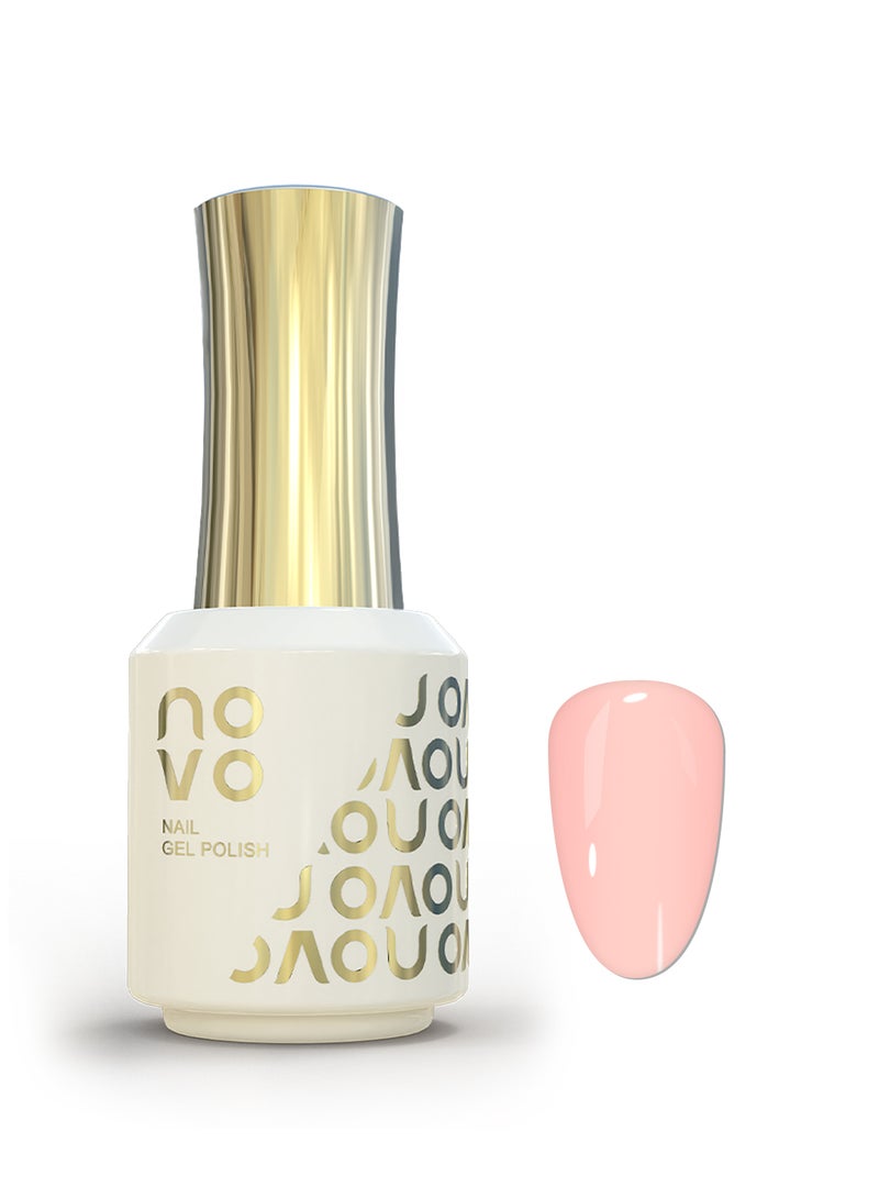 Novo Rubber Base Gel, 2 in 1 Gel Nail Polish Soak Off UV LED Nail Lamp, Nail Art Design for Women 12ml- NB10# - Image 1