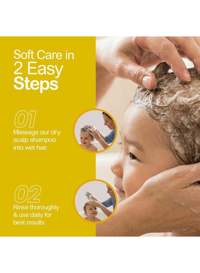 Bella B Bee Gone Cradle Cap Baby Shampoo (2-Pack), Treatment for Cradle Cap and Dry Scalp - Image 3