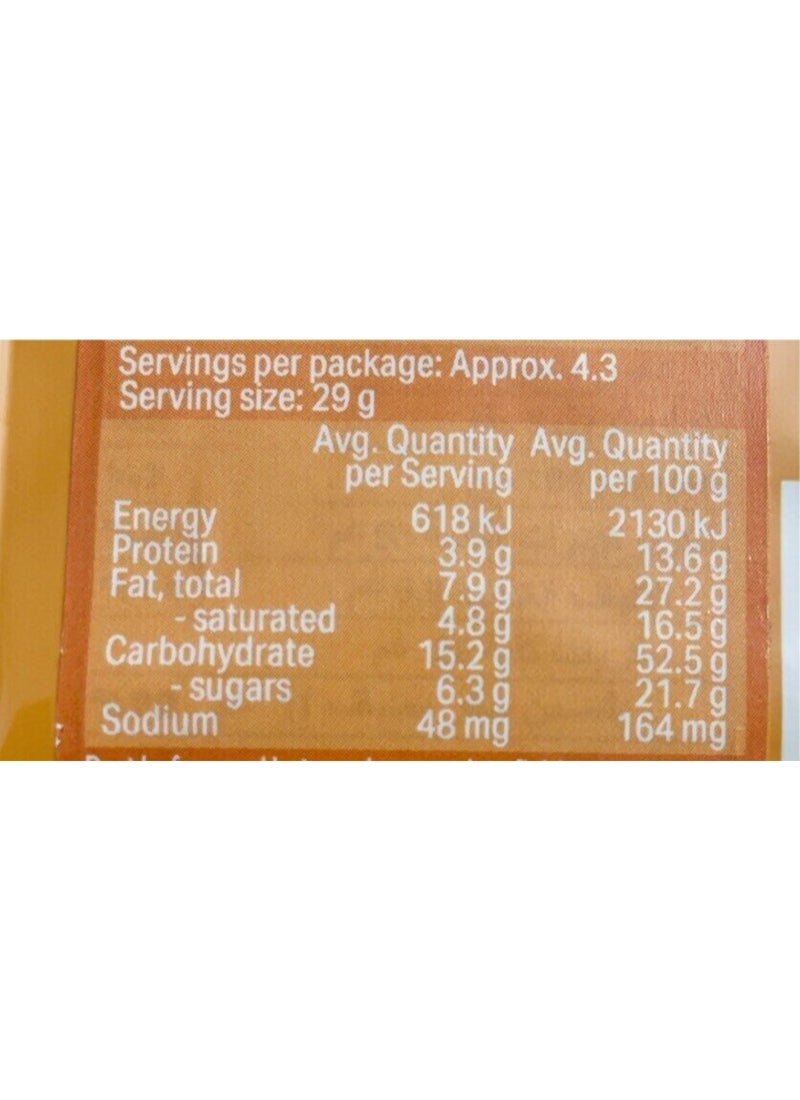 Loacker Quadratini Peanut Butter Wafer 125g - Image 2