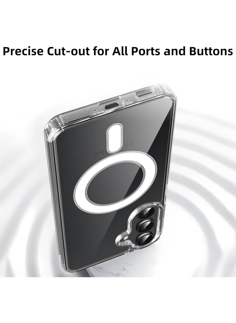 MagSafe Clear Case Compatible with Samsung Galaxy A17 with Fast Charging - Image 4