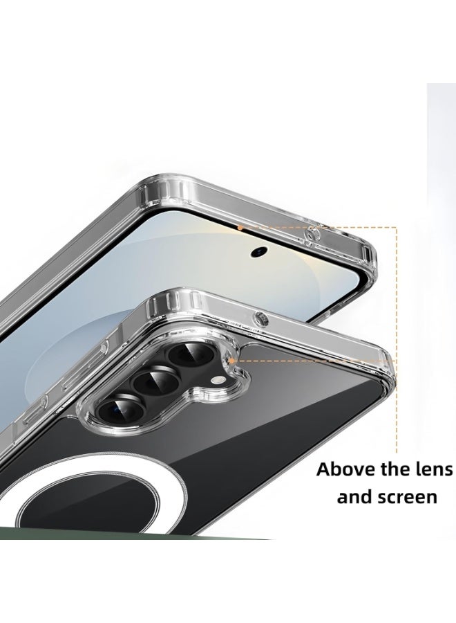 MagSafe Clear Case Compatible with Samsung Galaxy A17 with Fast Charging - Image 2