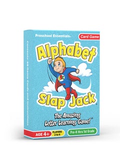 Alphabet Slap Jack® Play 4 Alphabet Games Including Alphabet Go Fish Slapjack Abc Letter Matching Or Flash Cards Learn Upper & Lowercase Letters And Sounds Build Cvc Words Prek To 1St Grade