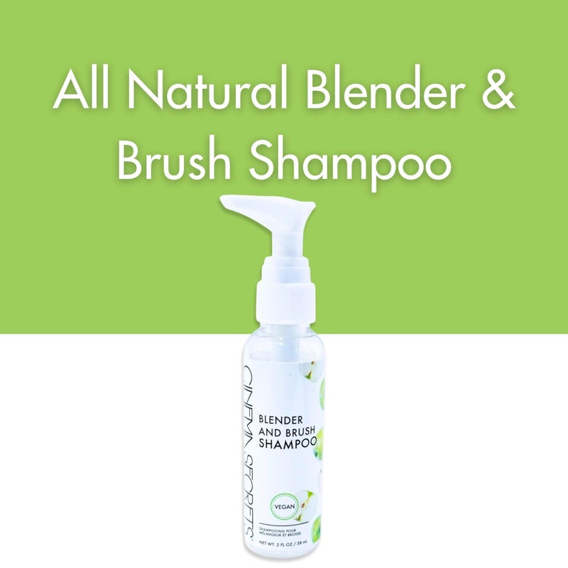 CINEMA SECRETS Vegan Makeup Brush Cleaner - Sponge & Makeup Brush Shampoo for Deep Cleansing - Removes Build-Up & Stains - Gentle & Cruelty-Free Beauty Tools Accessories (2 oz) - Image 2
