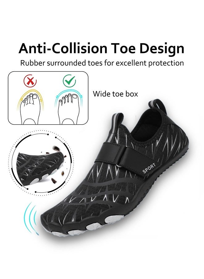ShebSheb Water Shoes Mens Womens Quick-Dry Barefoot Swim Beach Pool Shoes Aqua Socks for Hiking Walking Diving Surf Outdoor Water Sports  - Image 5