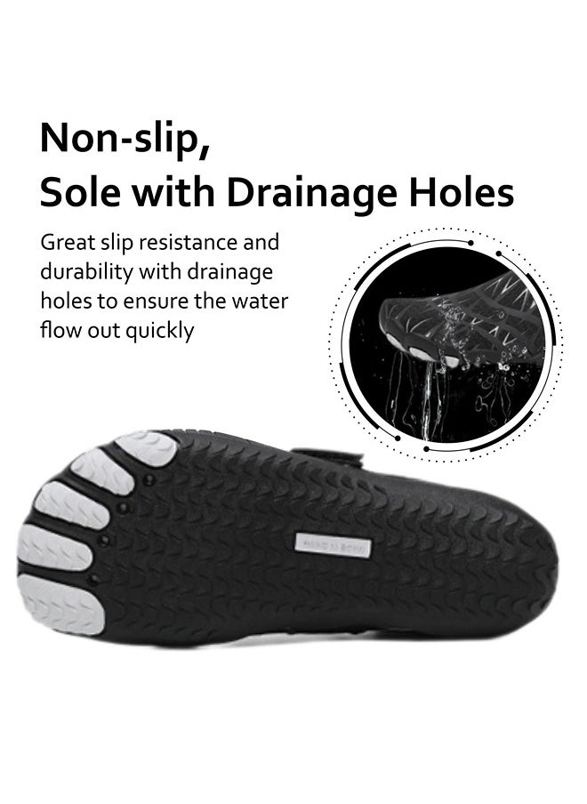 ShebSheb Water Shoes Mens Womens Quick-Dry Barefoot Swim Beach Pool Shoes Aqua Socks for Hiking Walking Diving Surf Outdoor Water Sports  - Image 4