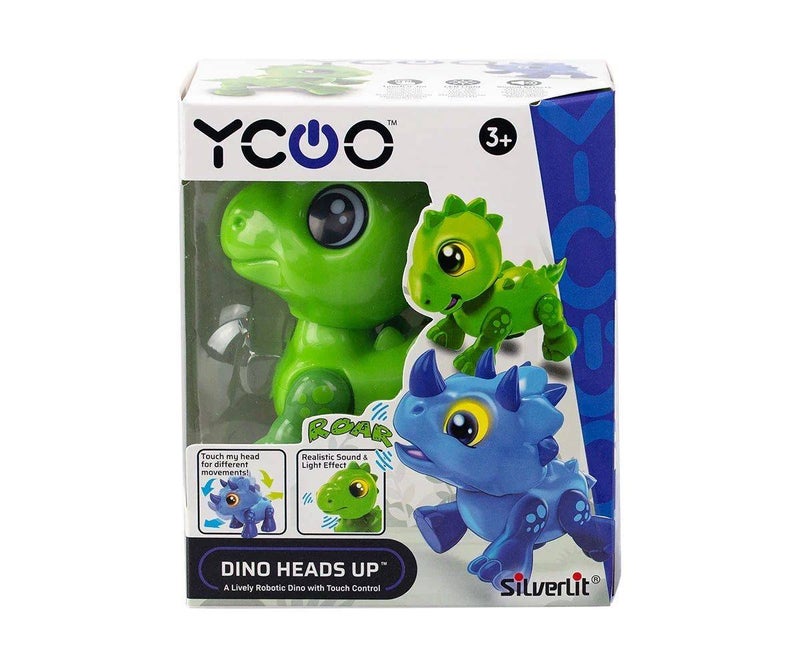 SilverLit YCOO Dino Heads Up Style B Robotic Dinosaur Toy (Assorted) - Image 2