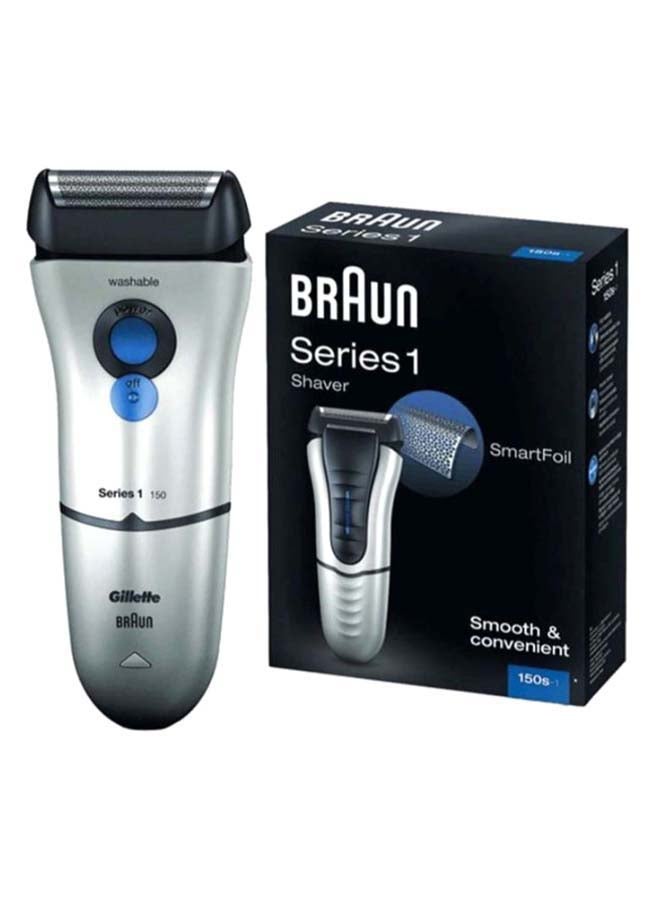 BRAUN Series 1 Electric Shaver Silver/Black - Image 3