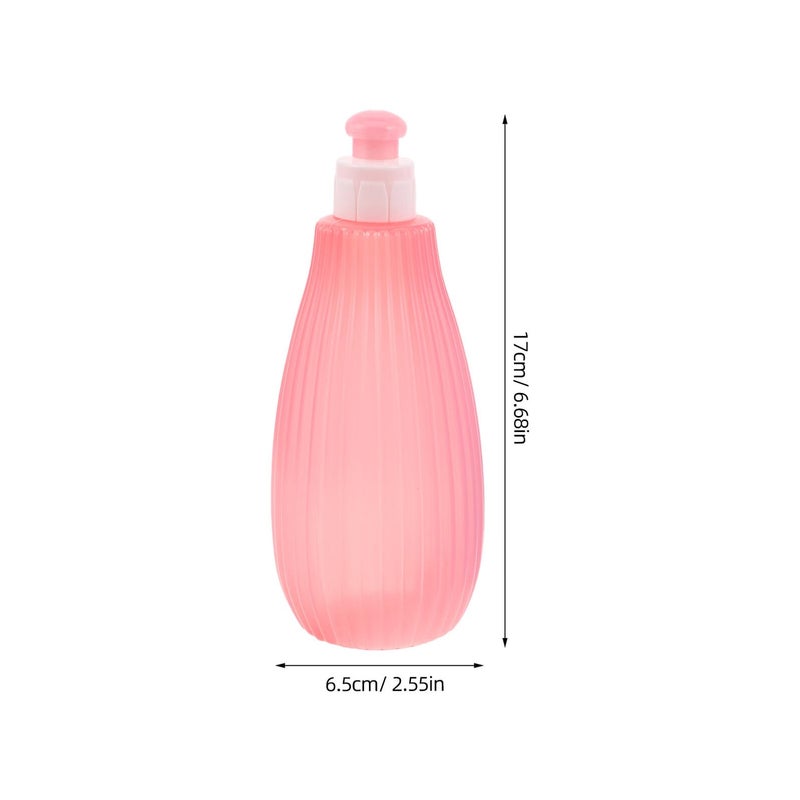 Portable Travel Bidet Bottle 350ml Personal Hygiene Sprayer Pink and Blue Set - Image 3