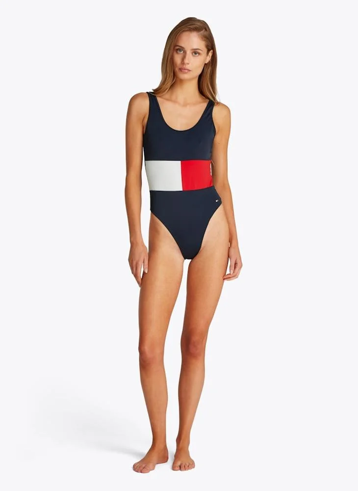 TOMMY HILFIGER Scoop Neck One Piece
