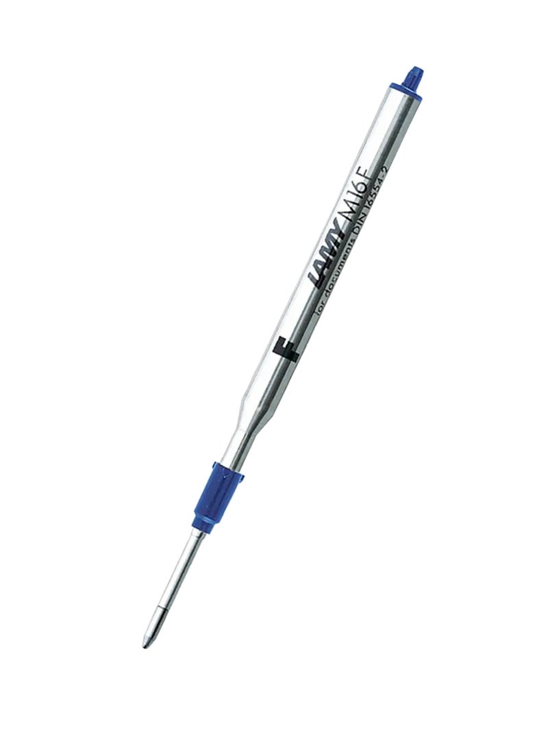 LAMY 1-Piece M16 Ballpoint Pen Refill Fine Tip Blue Ink 
