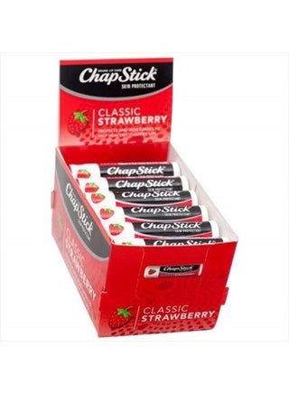 Chapstick Classic Strawberry 0.15oz - Pack of 24 - Skin protectant moisturizer - pzsku/ZF2E602B4DE161FCFE858Z/45/_/1681798407/35aa8043-a3db-4bec-bddb-58fd1ca4698c