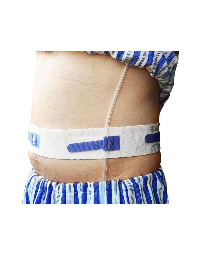 Aikanbo - Catheter Strap, Catheter Strap Soft Stable Comfort Waist Urine Drainage Heter Strap Soft Stable Adjustable Comfort Waist Urine Drainage Bag Strap Hospital Home Use (For Waist) - Image 1