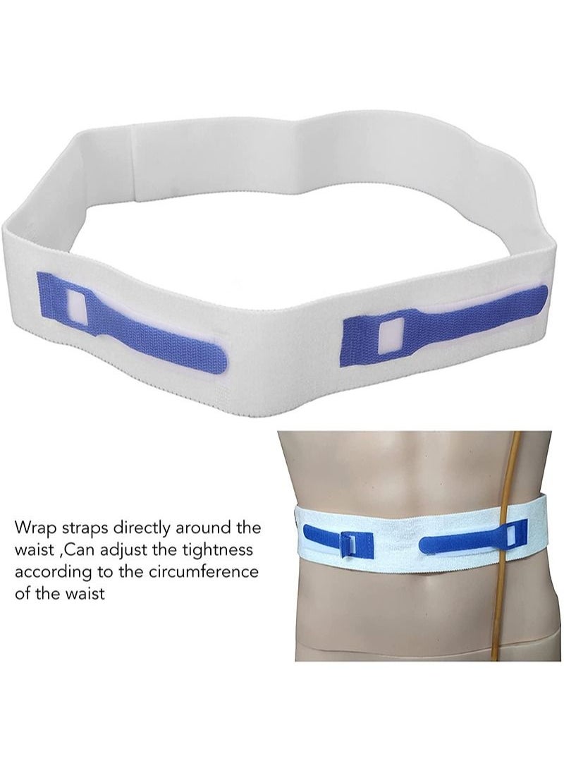 Aikanbo - Catheter Strap, Catheter Strap Soft Stable Comfort Waist Urine Drainage Heter Strap Soft Stable Adjustable Comfort Waist Urine Drainage Bag Strap Hospital Home Use (For Waist) - Image 1