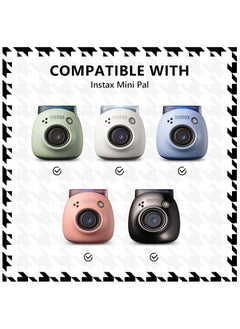 O Ozone 4-in-1 Accessories Set for Fujifilm Instax Pal Camera Case with Wrist Strap Clips Frame Hanging String Stickers Mini Tabletop Tripod-White  - Image 2