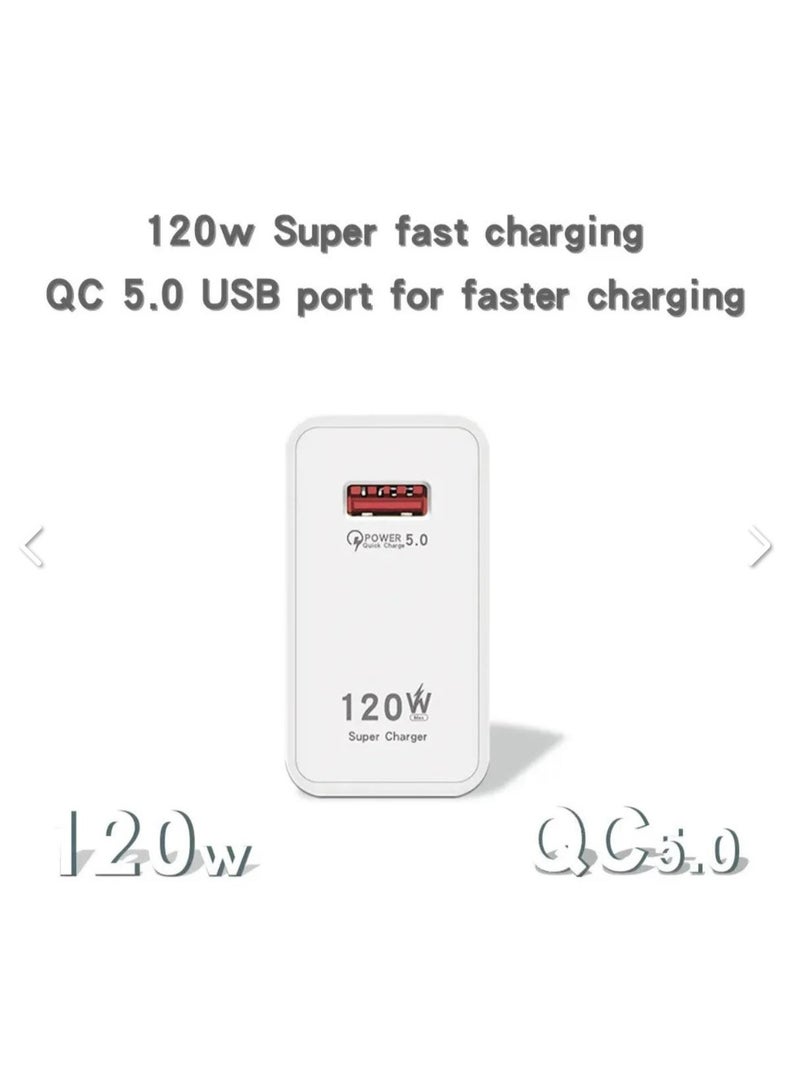 120W Fast Charger and Cable , ACAGET 6A/1M 120W HyperCharge Cable, USB C Cable, Turbo Charging for Xiaomi 14 Ultra 13T Pro 13 12T 12 11T for Redmi Note 12 Pro Mi11 for POCO - Image 3