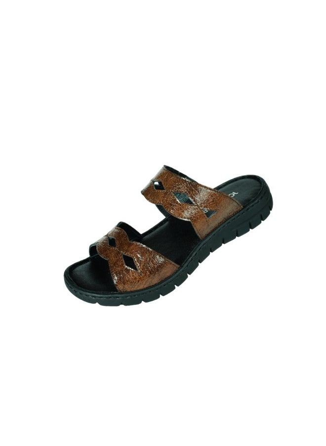 Josef Seibel 071-2230 Josef Seibel Ladies Casual Flat Sandals 93466 Brown  - Image 3