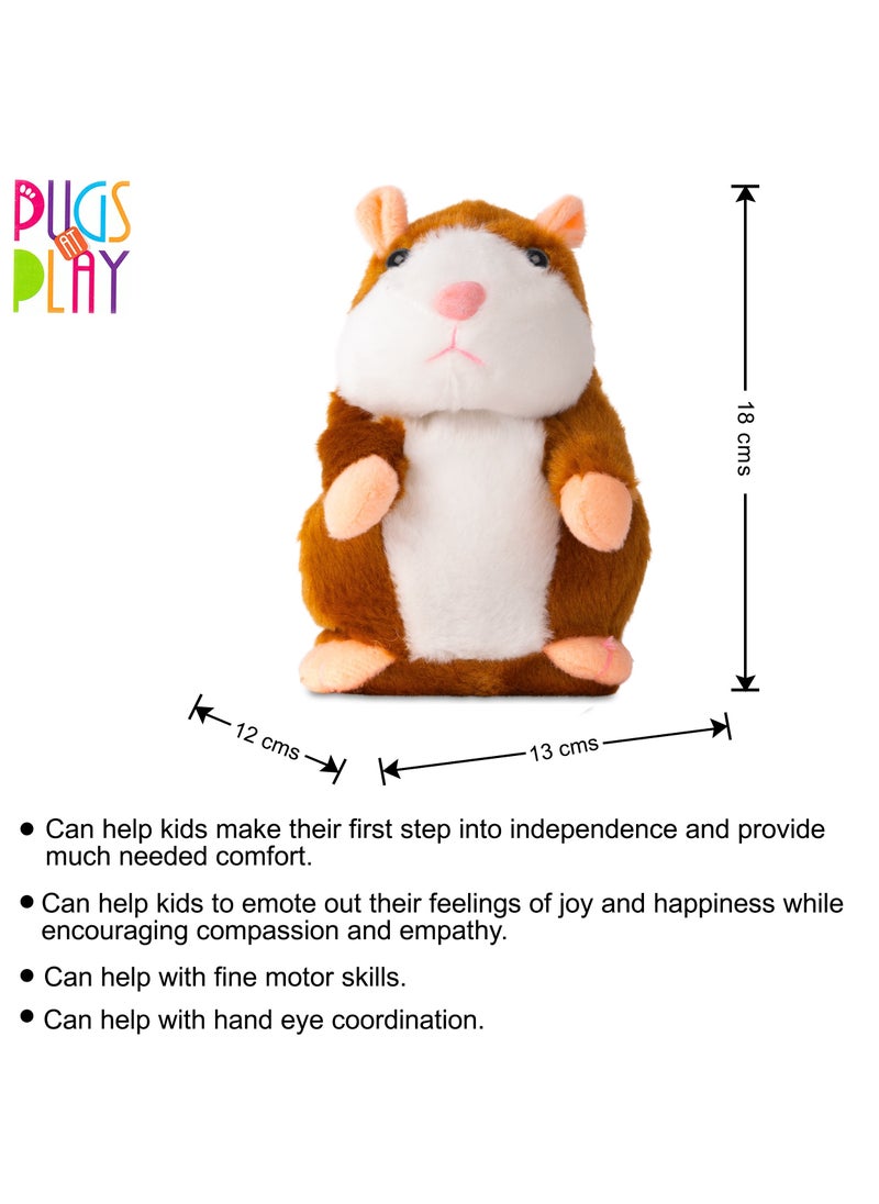 PUGS AT PLAY Pugs At Play Talking Maggy 7-Inches, Battery Operated | Interactive Plush Toy  - Image 3