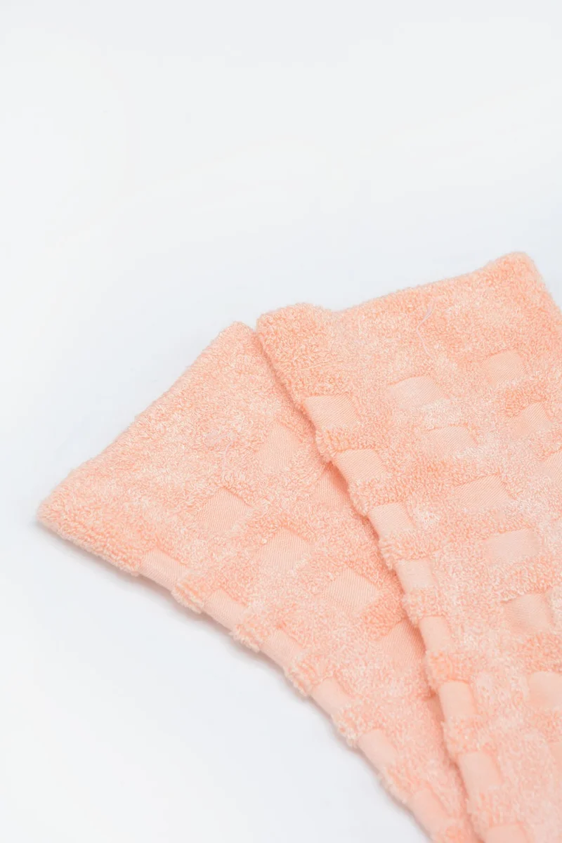 ان بي بي Orange Reverse Towel Bamboo Socket Socks