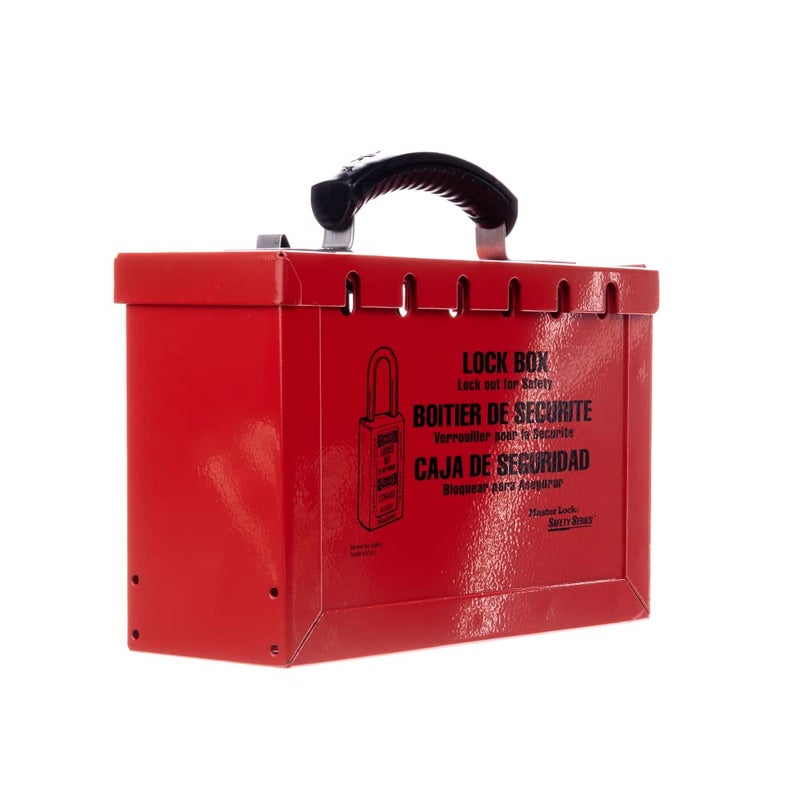 Master Lock 498A Lockout Tagout Portable Group Lock Box