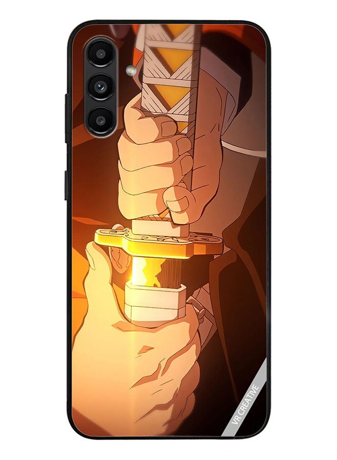 VR CREATIVE Protective Case Cover For Samsung Galaxy A13 5G Sword Design Multicolour - Image 1