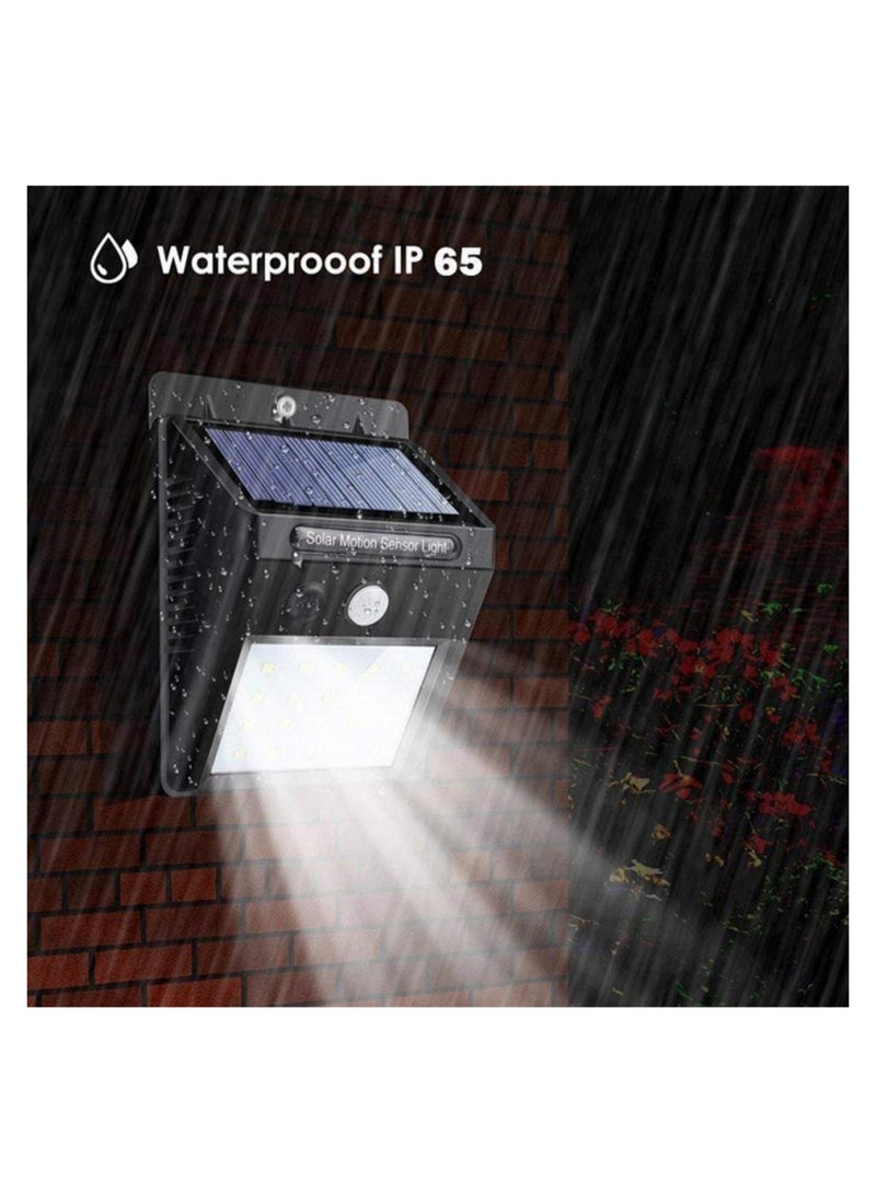 Generic 【4 Pack】 35 LED Solar Lights Outdoor – Waterproof Solar Motion Sensor Lights, Wireless Wall Lamps for Driveway, Patio, Garden, Path  - Image 4