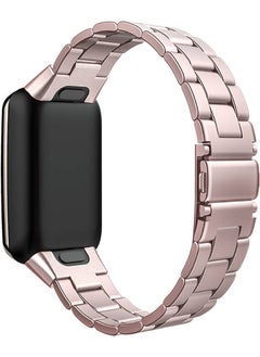 ZORE Xiaomi Mi Band 7 Pro Krd-04 Metal Band-Rose Gold  - Image 4