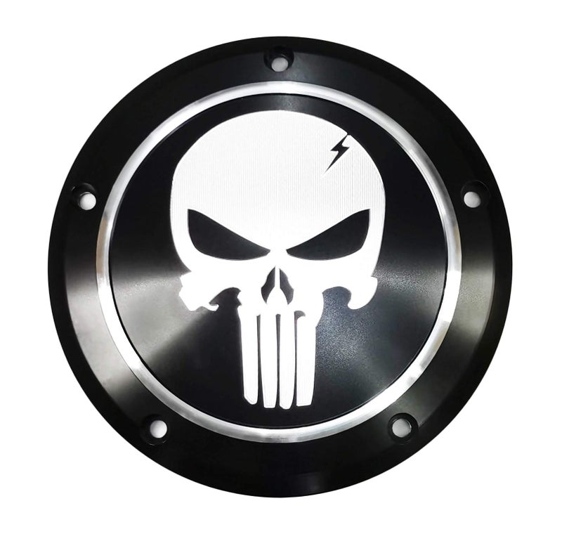 Yarmile Motorcycle Derby Cover Aluminum Derby Cover Engine Timing Timer Cover Compatible With Dyna Touring Models Road King Electra Glide Street Bob Low Rider Softail 1999-2019 - Image 4