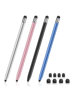 4 pieces Stylus for Touch Screens Stylus Pens High Sensitivity and Precision Capacitive Stylus for iPhone iPad Pro Tablets Samsung Galaxy PC