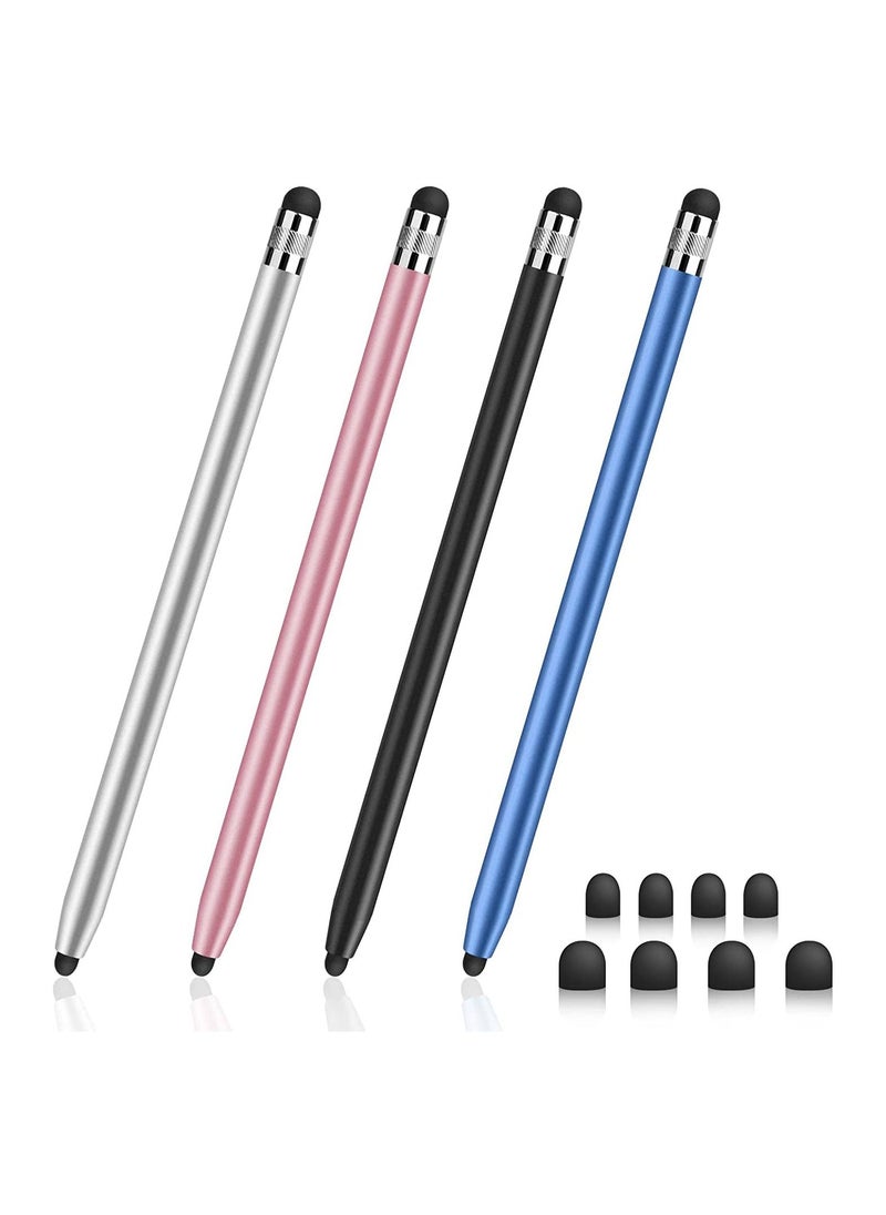 Generic - 4 pieces Stylus for Touch Screens Stylus Pens High Sensitivity and Precision Capacitive Stylus for iPhone iPad Pro Tablets Samsung Galaxy PC - Image 1
