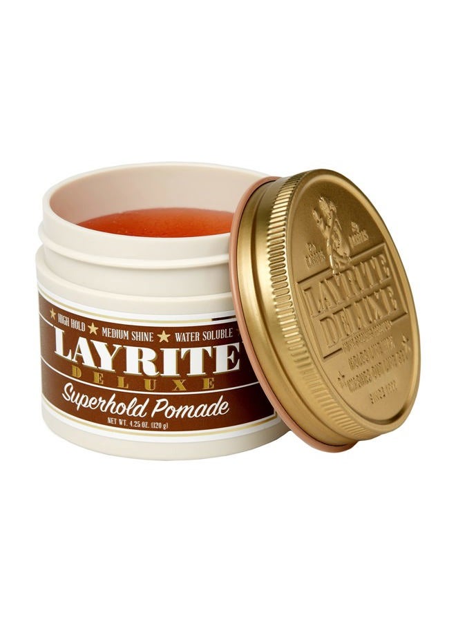 Layrite Superhold Pomade, 4.25 oz Orange - Image 2