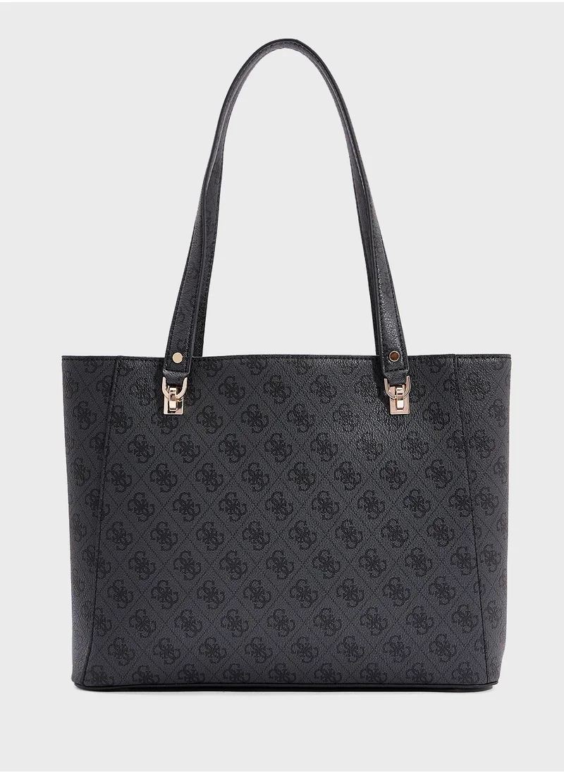 جس Orlina Logo Noel Tote