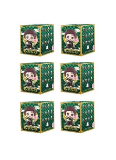 General Ghost Extermination Blade Blind Box Birth Flower Series Tanjiro Your Bean Shanyi Figure Peripheral Model Ornament Gift (Single)  - Image 1