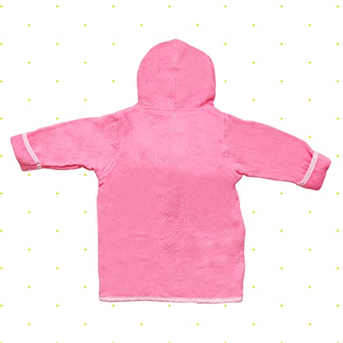 Spasilk 100% Cotton Hooded Terry Bathrobe with Booties — Baby Girl Gifts — Baby Boy Gifts — One Size — Shower Gift - Image 3
