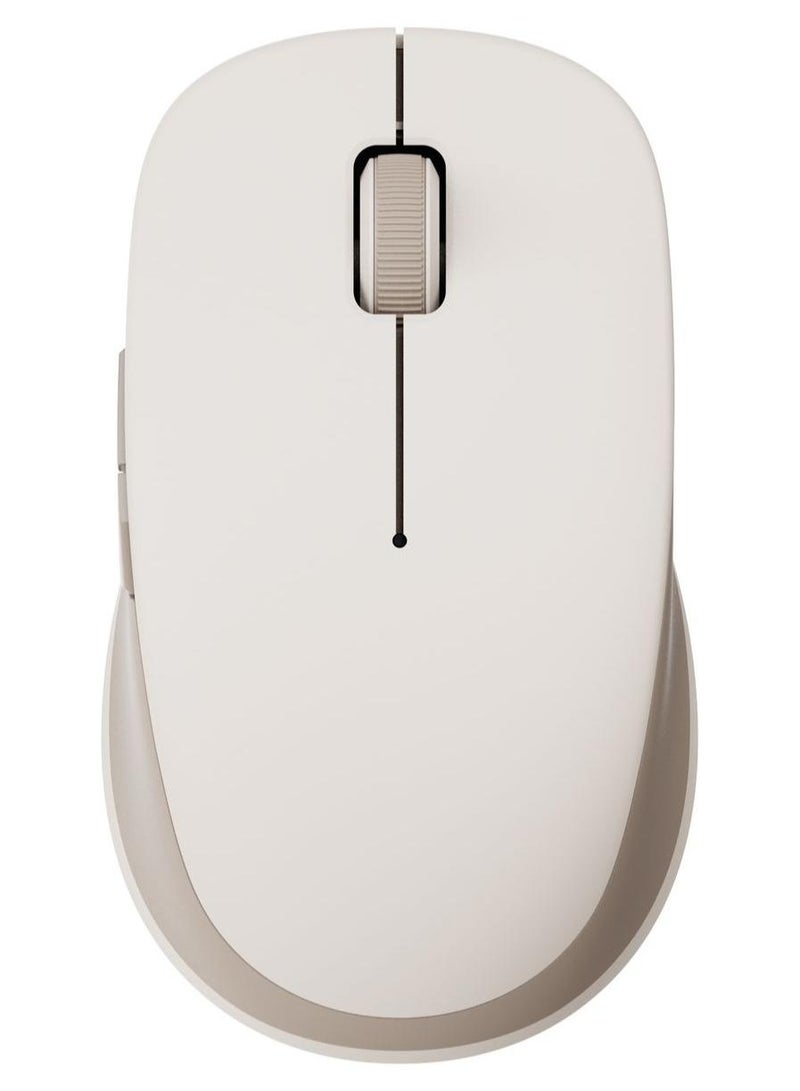 Xiaomi Dual-Mode Wireless Silent Mouse 2, 1200 DPI with Bluetooth and 2.4GHz Connectivity - BHR8849GL | White - Image 1