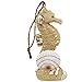 Needzo Needzo Seahorse Ornament Coastal Christmas Tree Decoration, Ocean Themed Hanging Ornaments for Wreaths, 4.25 inches  - Image 2