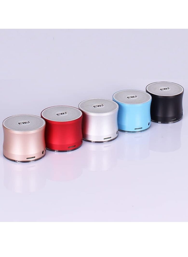 EWA مكبر صوت بلوتوث EWA 109PRO محمول معدني مكبرات صوت HIFI لاعب موسيقى لاسلكي بطاقة صوت قوية تشغيل مكبر الصوت (أزرق) - Image 5
